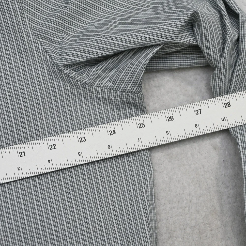 Banana Republic Button Down‎ Men XL NEW Tailored Slim Fit Plaid Long Sleeve